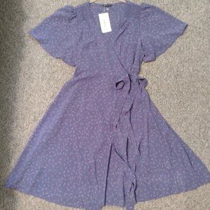 NWT Sweet BloomChic Lavendar Wrap Dress 14-16W